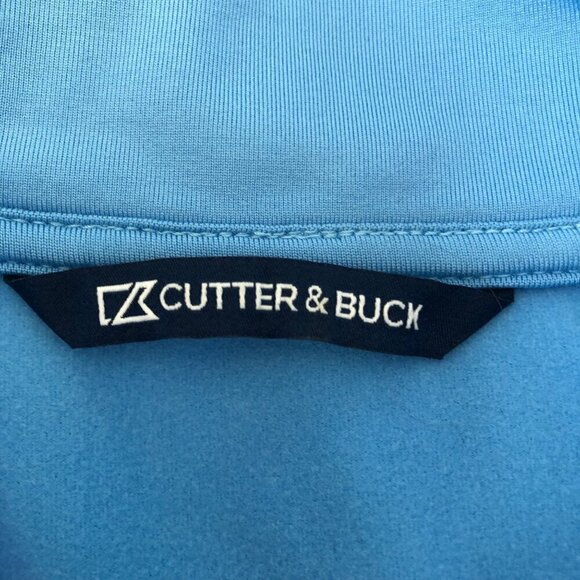 Cutter & Buck Womens Pullover Performance Jacket Shirt Size Small 8 Blue *Logo - Picture 3 of 10